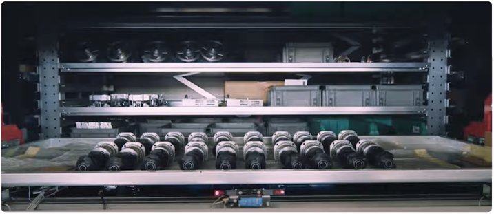 Piezas fabricadas propiamente en la planta de OMS Group