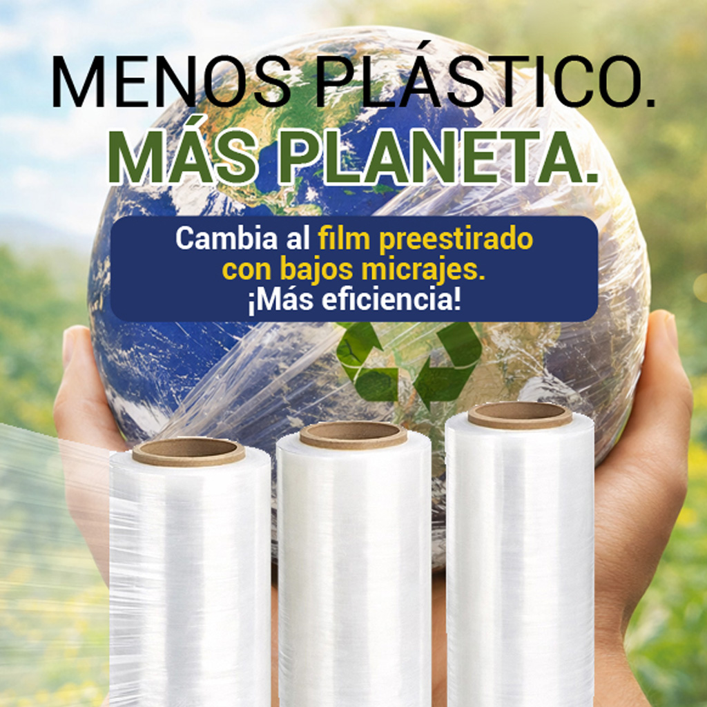 Film preestirado: ahorro real de material y mayor estabilidad de carga