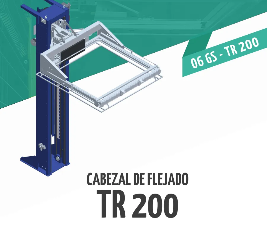 FLEJADORA 06 GS con cabezal TR 200